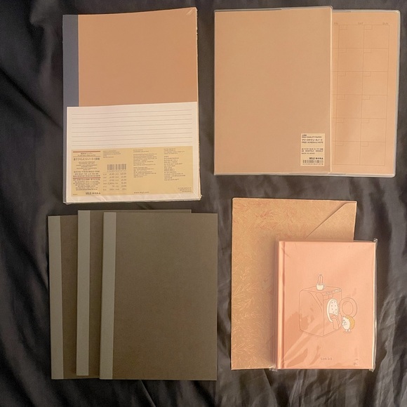 Muji Office Muji Undated Planner Bundle Poshmark